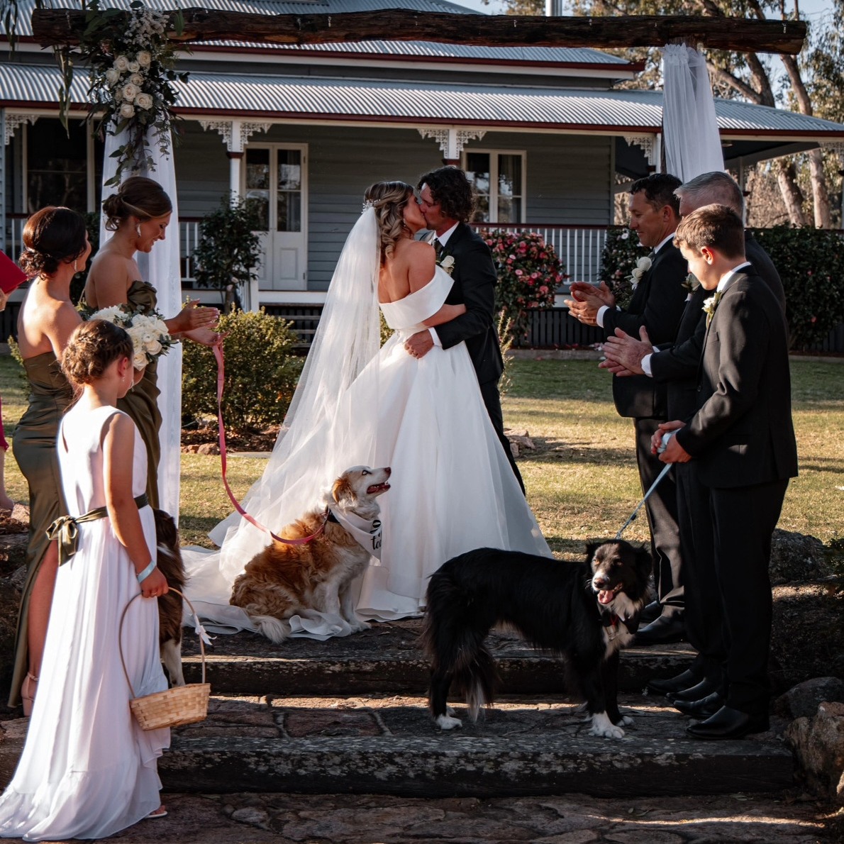 Wedding Day joy at Diamondvale Estate